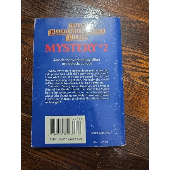 The Baby-sitters Club Mystery #2 Beware, Dawn! By Ann M. Martin Vintage - Picture 3 of 6